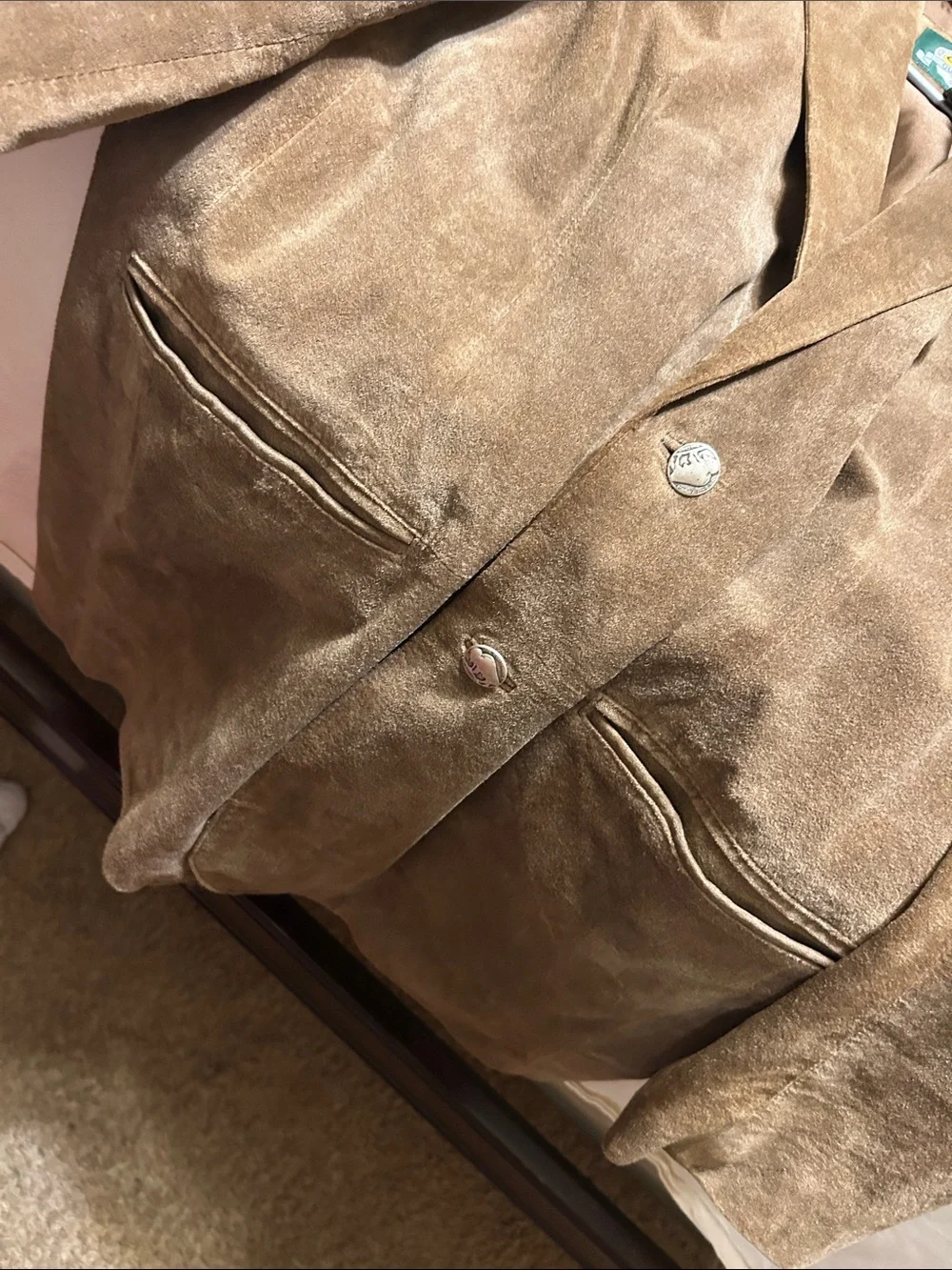 Cabela's Tan Brown Suede Sport Coat